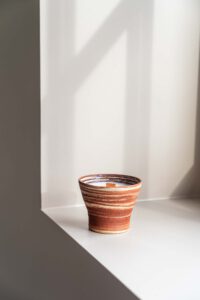 Candle Strata Collection STUDIO kapstok handmade Iris Floor Ceramics terracotta