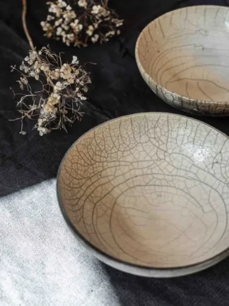 large bowl bowls tableware raku STUDIO kapstok Iris Floor handmade ceramics pottery unique decoration