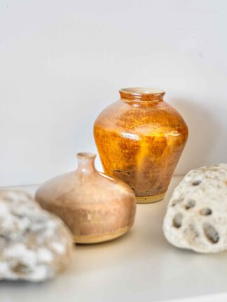 Small vases Rose Crystal STUDIO kapstok Iris Floor Ceramics