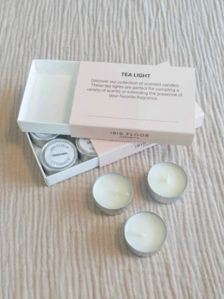 Scented candle tea light - set of 6